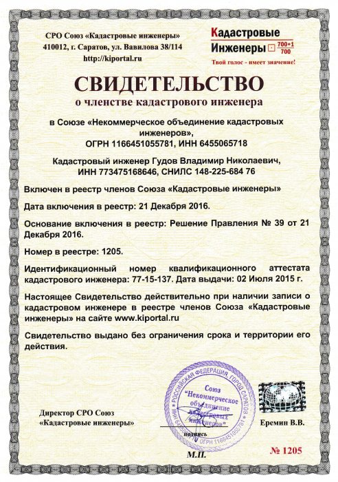 СРО Гудов В.Н.