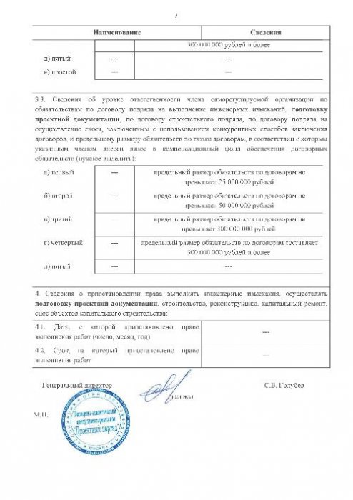 СРО на проектирование стр. 3